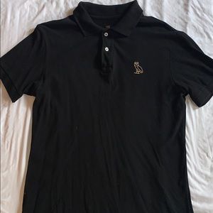Used Drake OVO polo with the gold owl logo 🦉